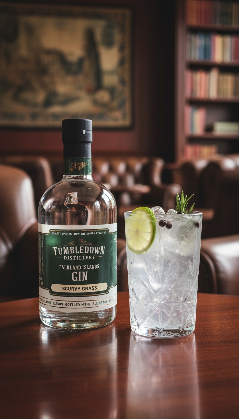 Tumbledown Gin Gin & Tonic Falkland Islands Gin